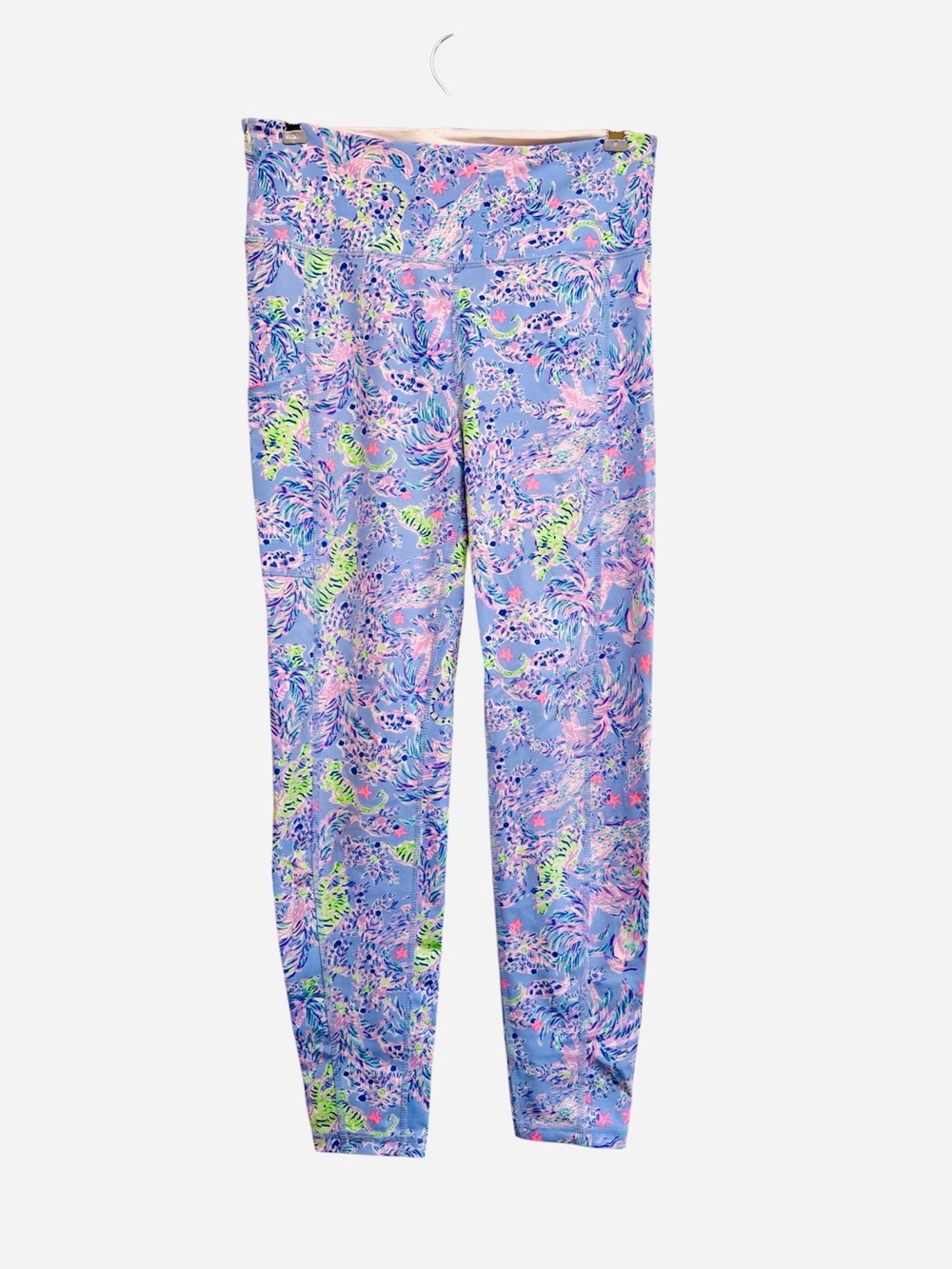 Lilly Pulitzer Luxletic Weekender High Rise Leggings The Turtle Package, Medium - Picture 2 of 11